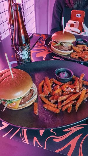 Hamburguesa Guakame  at Guakame Street Food in Valencia