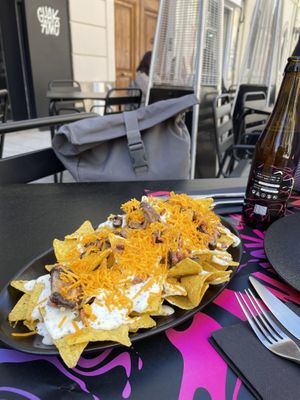 Nachos  at Guakame Street Food in Valencia