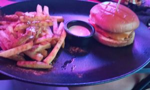 Big mamma burger at Guakame Street Food in Valencia