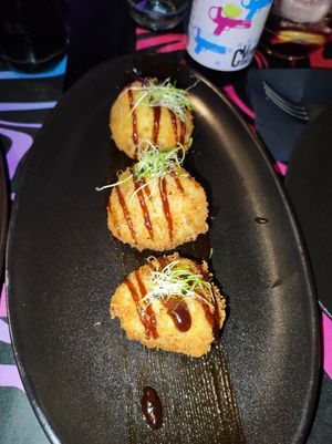 Croquetas at Guakame Street Food in Valencia