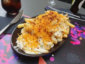 Ranch Fries at Guakame Street Food in Valencia