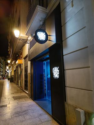 Front of restaurant at Guakame Street Food in Valencia