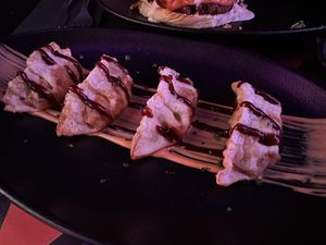 Gyozas  at Guakame Street Food in Valencia
