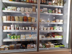 Refrigerated section at Marktecke in Olten