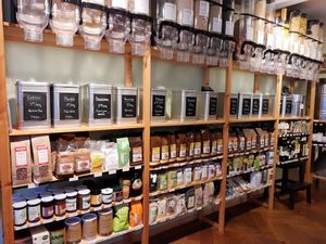 Zero waste section at Marktecke in Olten