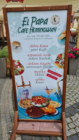  at El Papa - Cafe Hemingway in Swinoujscie