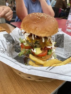 Burger Greender  at Sunset in Alp