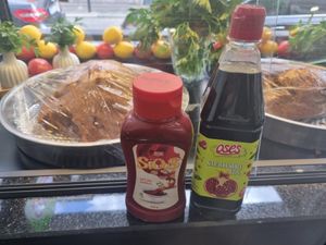 Soßen at Oses Cig Köfte in Mannheim