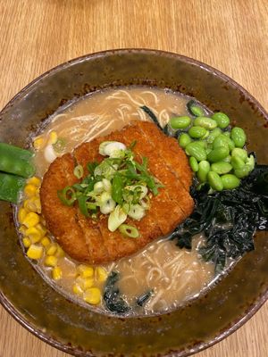 Katsu ramen at Momotoko - Citycenter in Helsinki