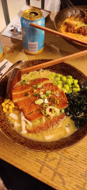 Vegan shoyu katsu at Momotoko - Kamppi in Helsinki