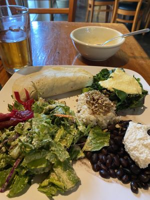 Tasty and filling  at Casa de Luz in Austin