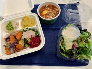 Everything was out of this world. I just don’t get how they can make simple vegetables taste so unique!! at Casa de Luz in Austin