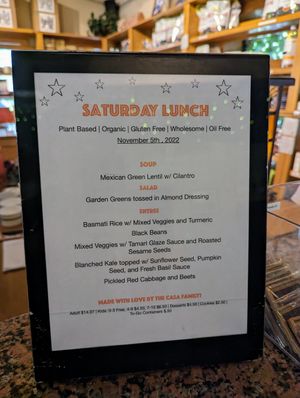 Yum factor 10. at Casa de Luz in Austin