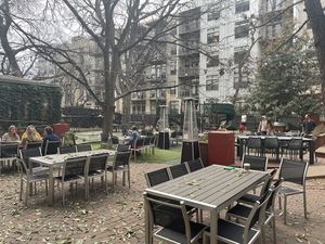 Cafeteria (outside)  at Casa de Luz in Austin