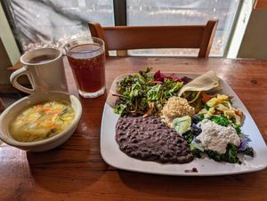 Yum factor 10 at Casa de Luz in Austin