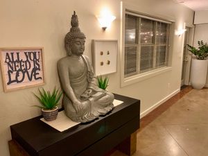 Serena Room for events  at Casa de Luz in Austin