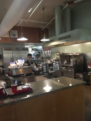 Kitchen at Casa de Luz in Austin