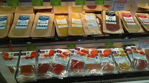 Vegan meat !! at Iperbiobottega in Turin