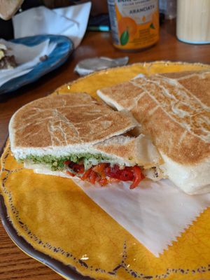 Vegan provoletta at Cafecito - Loop in Chicago