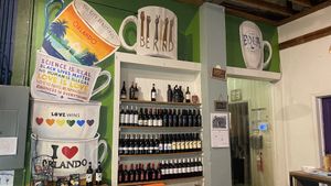 Love the artwork  at Eola General in Orlando