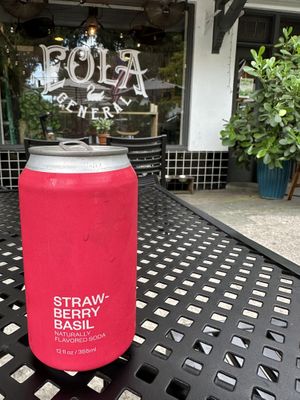 Fun soda 🍓  at Eola General in Orlando