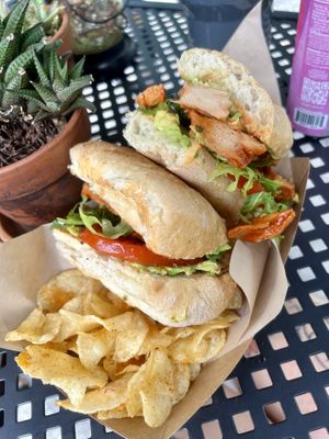 Buffalo chick’n  at Eola General in Orlando