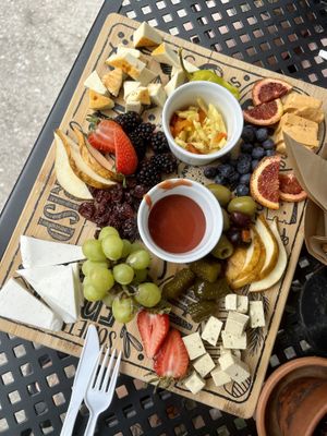 Vegan cheese board  at Eola General in Orlando
