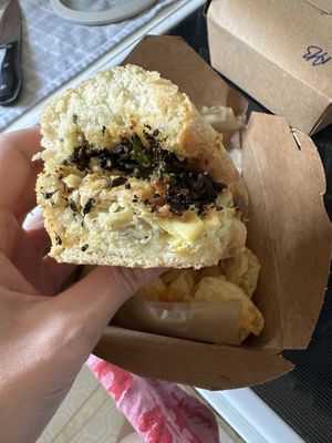 Artichoke sandwich  at Eola General in Orlando