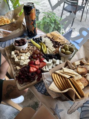 Vegan cheeseboard!  at Eola General in Orlando
