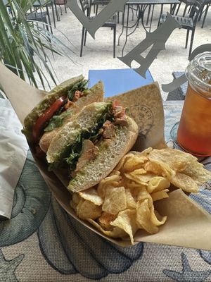 Buffalo chickn sandwich!   at Eola General in Orlando