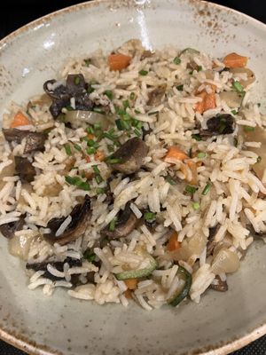 Arroz con verduras #Veganuary at Porta Ferro in Manresa