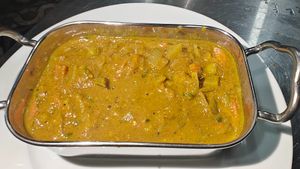 Veg Korma at Sunny's Indian Restaurant in La Fortuna