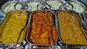 Thali at Sunny's Indian Restaurant in La Fortuna