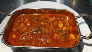 Channa Masala at Sunny's Indian Restaurant in La Fortuna