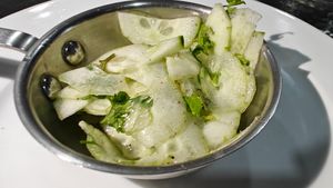 Vegan Salad at Sunny's Indian Restaurant in La Fortuna