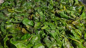 Palak at Sunny's Indian Restaurant in La Fortuna