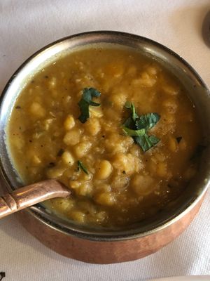 Lentil dhal  at Gandhi in Turin