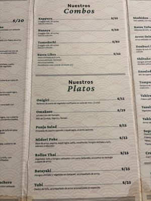   at Aka Sushi in Lima