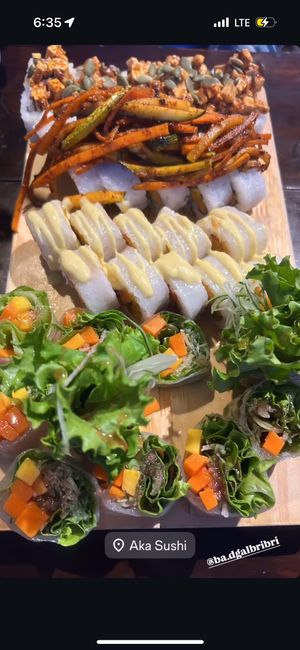   at Aka Sushi in Lima