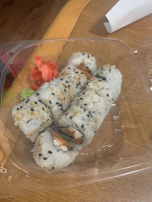 Sushi roll at Koji Japanese & Thai Restaurant in Sebastian