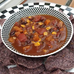 Chilli at Nacho Mama's in Indianapolis