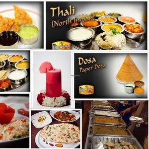 Variety of Dishes at Madras Pavilion in Austin