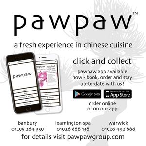 order 24hours in advance at Paw Paw in Banbury