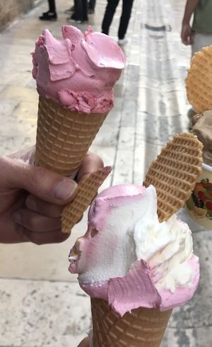 forest fruits  at Gelateria Dubrovnik in Dubrovnik