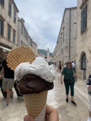   at Gelateria Dubrovnik in Dubrovnik