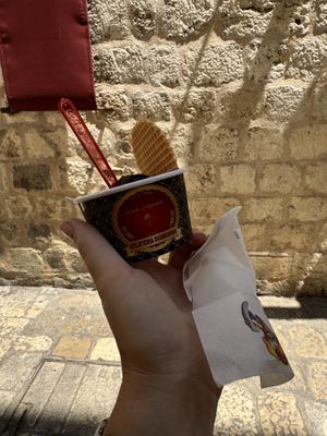   at Gelateria Dubrovnik in Dubrovnik