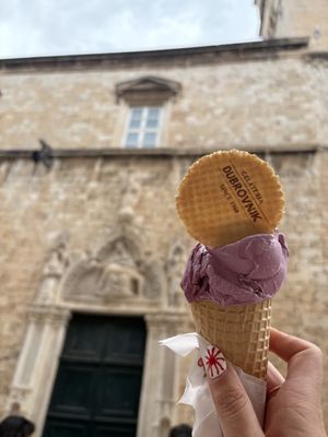   at Gelateria Dubrovnik in Dubrovnik