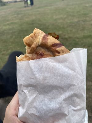 Vegan traditional vegetable pasty!😍💗 at Ice & Bites in Perranporth
