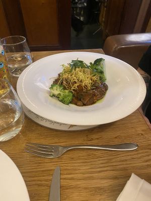 Vegan bourguignon at The Acorn Inn in Lichfield