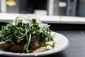 Loaded Brioche at Venn Canteen in Porto